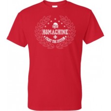 H8MACHINE  "Fight The System" T-shirt Red